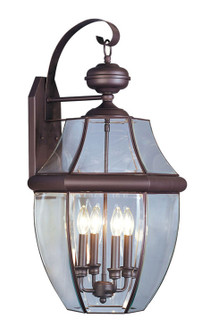 Monterey Four Light Outdoor Wall Lantern in Bronze (107|2356-07)