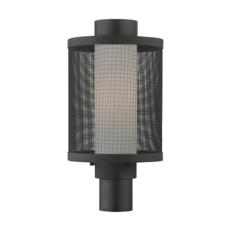 Nottingham One Light Outdoor Post Top Lantern in Textured Black (107|20686-14)