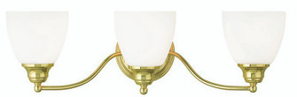 Somerville Three Light Bath Vanity in Polished Brass (107|13673-02)