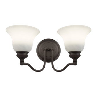 Essex Two Light Bath Vanity in Bronze (107|1352-07)