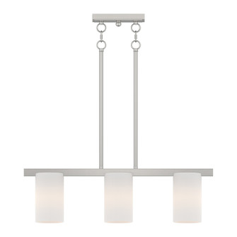 Astoria Three Light Chandelier in Brushed Nickel (107|1326-91)