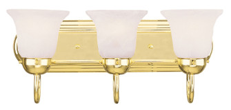 Rivera Three Light Bath Vanity in Polished Brass (107|1073-02)