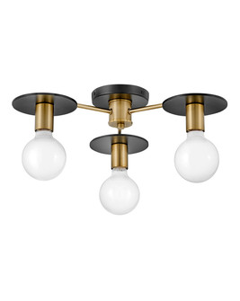 Bobbie LED Semi-Flush Mount in Lacquered Brass (531|83203LCB)