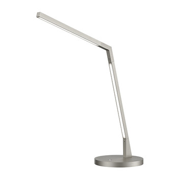 Miter LED Table Lamp in Black|Brushed Gold|Brushed Nickel|White (347|TL25517-BN)