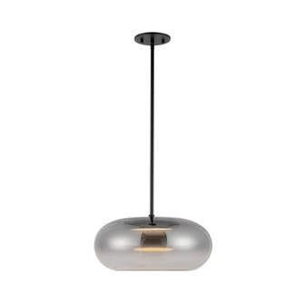 Trinity LED Pendant in Black/Smoked (347|PD62014-BK/SM)