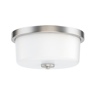 Fuller Two Light Flush Mount in Satin Nickel (16|5691WTSN)