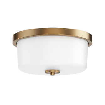 Fuller Two Light Flush Mount in Natural Aged Brass (16|5691WTNAB)