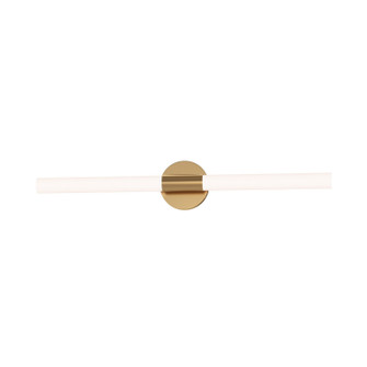 Tubi LED Bath Bar in Natural Aged Brass (16|52513WTNAB)