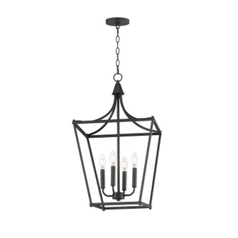 Clifton Four Light Pendant in Black (16|25314BK)