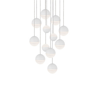 Supernova LED Pendant in White (347|MP10512-WH)