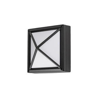 LED Outdoor Wall Sconce in Black (347|EW1506-BK)