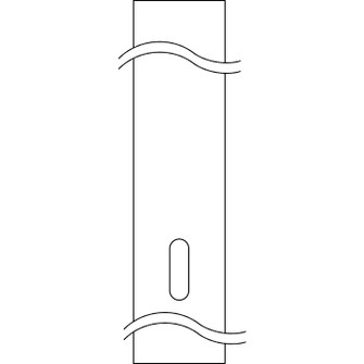 Accessory Outdoor Post in Architectural Bronze (12|9506AZ)