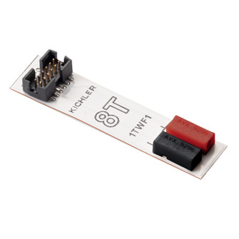 8T Tape Light Led 8T Flex Tape to Wire Connector in White Material (Not Painted) (12|8T1TWF1WH)