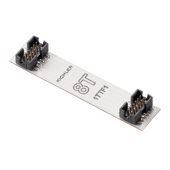 8T Tape Light Led 8T Flex Tape to Tape Connector in White Material (Not Painted) (12|8T1TTF1WH)