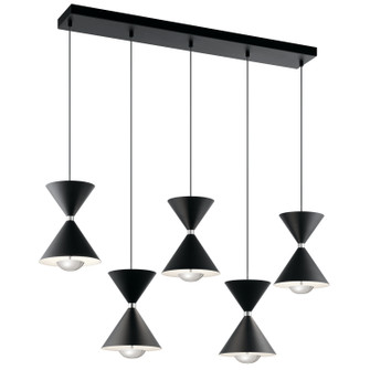 Kordan LED Linear Pendant in Matte Black (12|84113)