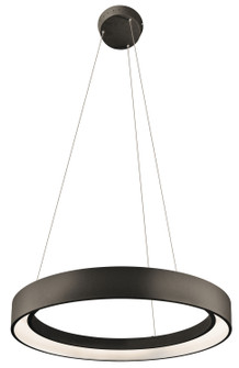 Fornello LED Chandelier in Textured Black (12|83455)