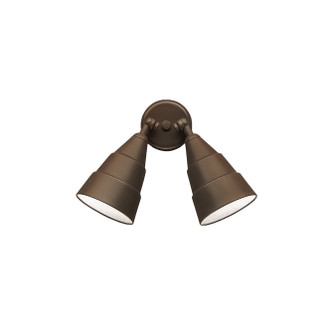 Two Light Outdoor Wall Mount in Architectural Bronze (12|6052AZ)