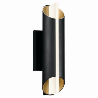 Astalis LED Outdoor Wall Mount in Textured Black (12|59077BKTLED)