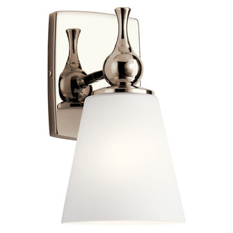 Cosabella One Light Wall Sconce in Polished Nickel (12|55090PN)