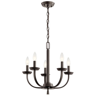 Kennewick Five Light Chandelier in Olde Bronze (12|52385OZ)