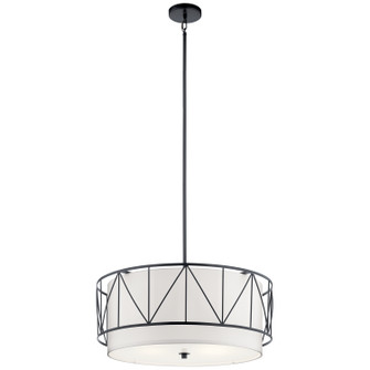 Birkleigh Four Light Pendant in Black (12|52072BK)