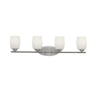 Eileen Four Light Bath in Brushed Nickel (12|5099NI)