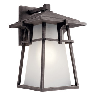 Beckett LED Outdoor Wall Mount in Weathered Zinc (12|49723WZCL18)