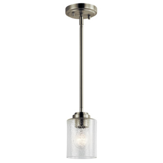 Winslow One Light Mini Pendant in Brushed Nickel (12|44032NI)