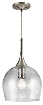 Sloane One Light Pendant in Brushed Nickel (12|43537NI)