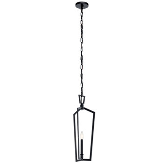 Abbotswell One Light Pendant in Black (12|43497BK)