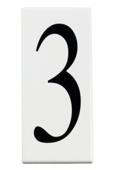 Accessory Number 3 Panel in White Material (Not Painted) (12|4303)