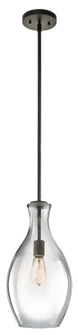 Everly One Light Pendant in Olde Bronze (12|42047OZ)