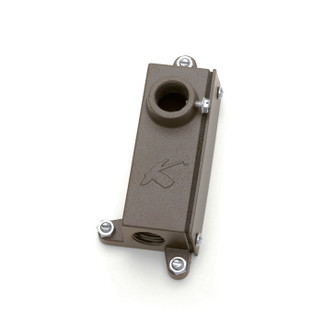 Accessory Mounting Junction in Textured Architectural Bronze (12|15609AZT)