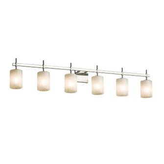 Fusion LED Bath Bar in Brushed Nickel (102|FSN-8416-10-WEVE-NCKL-LED6-4200)