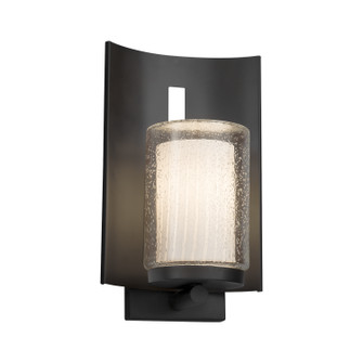 Fusion One Light Outdoor Wall Sconce in Matte Black (102|FSN-7591W-10-RBON-MBLK)