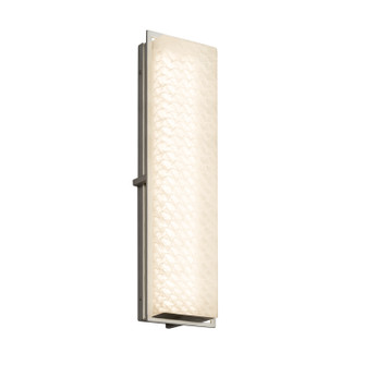 Fusion LED Outdoor Wall Sconce in Brushed Nickel (102|FSN-7565W-WEVE-NCKL)