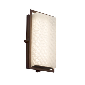 Fusion LED Outdoor Wall Sconce in Dark Bronze (102|FSN-7562W-WEVE-DBRZ)