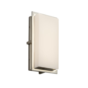 Fusion LED Outdoor Wall Sconce in Brushed Nickel (102|FSN-7562W-OPAL-NCKL)