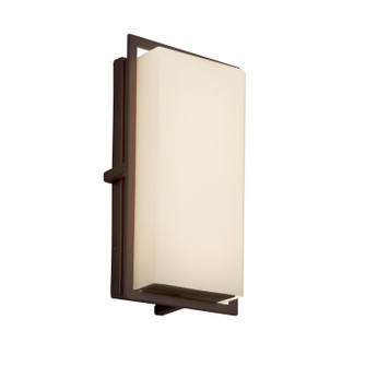 Fusion LED Outdoor Wall Sconce in Dark Bronze (102|FSN-7562W-OPAL-DBRZ)