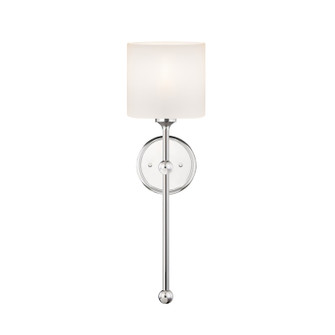 Fusion One Light Wall Sconce in Polished Chrome (102|FSN-4331-OPAL-CROM)