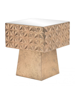 Mayan Side Table in Gold (339|A12243)