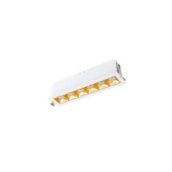 Multi Stealth LED Downlight Trim in Gold/White (34|R1GDT06-F930-GLWT)
