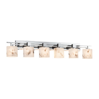 LumenAria Six Light Bath Bar in Polished Chrome (102|FAL-8706-30-CROM)