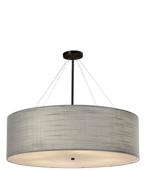 Textile LED Pendant in Matte Black (102|FAB-9594-GRAY-MBLK-LED8-5600)