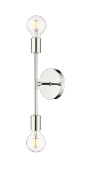Modernist Two Light Wall Sconce in Chrome (224|731-2S-CH)