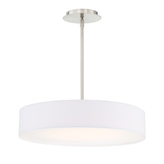 Manhattan LED Pendant in Brushed Nickel (34|PD-13720-BN)