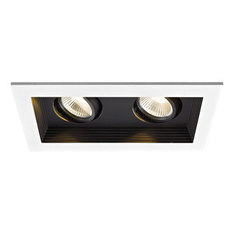Mini Led Multiple Spots LED Two Light New Construction Housing with Trim and Light Engine in Black (34|MT-3LD211NA-F930BK)