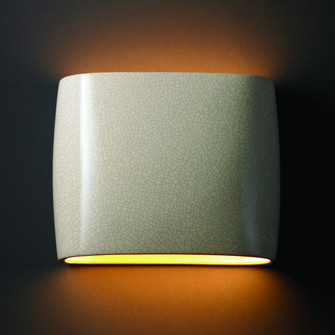 Ambiance Wall Sconce in White Crackle (102|CER-8855-CRK)