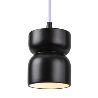 Radiance One Light Pendant in Carbon - Matte Black (102|CER-6500-CRB-MBLK-WTCD)