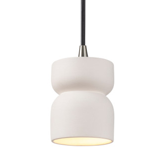 Radiance One Light Pendant in Bisque (102|CER-6500-BIS-NCKL-BKCD)